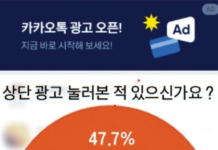 카카오톡 이용자 10명 중 9명 “광고 거슬린다”